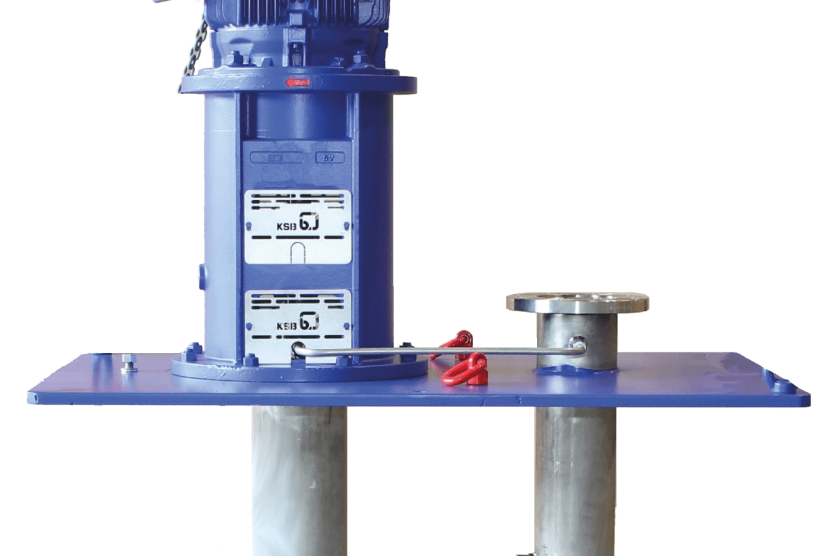 Nouvelles Pompes Verticales Ligne D arbre KSB Pour R servoir En 